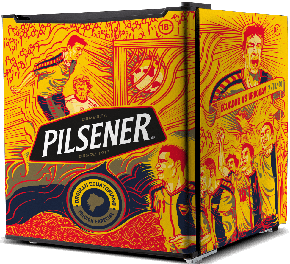 premios cerveza pilsener promo mundial qatar Minirefris Mundial Qatar 2022